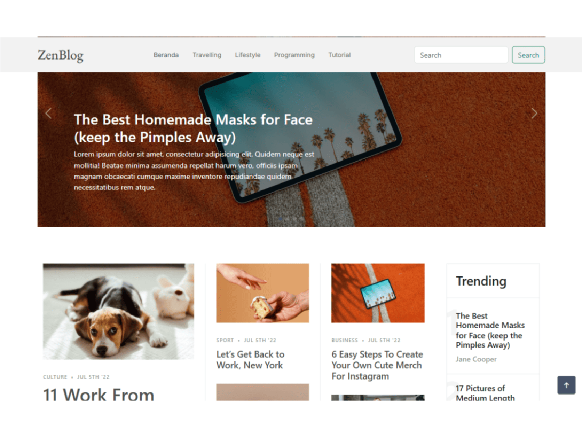 Web Blog